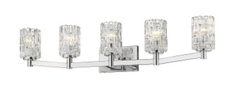 Aubrey Five Light Vanity (1931-5V-CH)