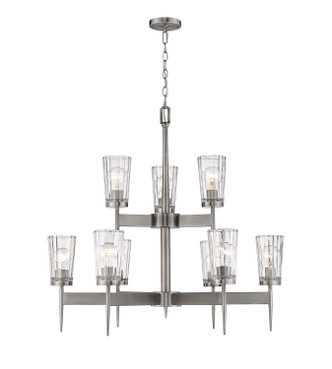 Flair Nine Light Chandelier (1932-9AN)