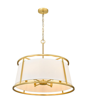 Lenyx Pendant Six Light Chandelier (1935-26RB)