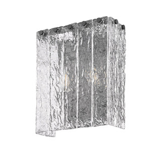 Glacier Two Light Wall Sconce (1943-2S-MB) Glacier Two Light Wall Sconce (1943-2S-MB)