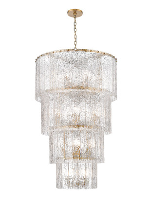 Glacier 18 Light Chandelier (1943-48MGLD)