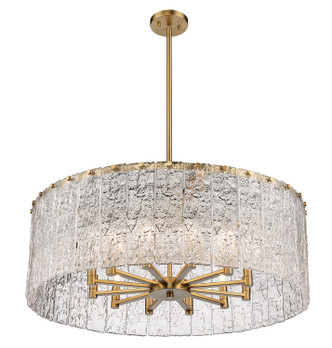 Glacier 12 Light Chandelier (1943P32-MGLD)