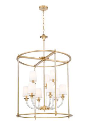 Katerina Nine Light Chandelier (1950-9C-RB)