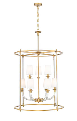 Katerina Nine Light Chandelier (1950-9C-RB)
