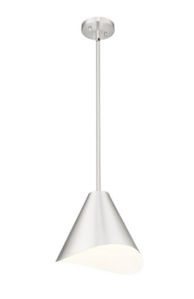 Aria One Light Pendant (1952P12-BN)