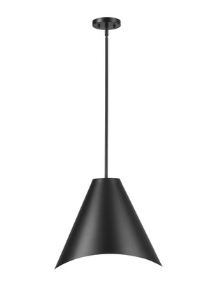 Aria One Light Pendant (1952P18-MB)