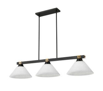 Bronte Three Light Billiard (1955-3MB-RB-AWL14)