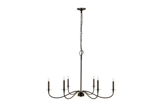 Arrington Six Light Chandelier (2301-42MB)