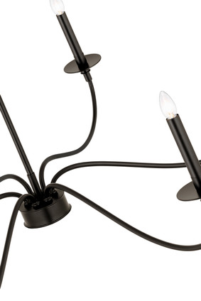 Arrington Six Light Chandelier (2301-42MB)