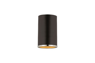 Z-Lite - 2303F1-MB-CH - One Light Flush Mount - Arlo - Matte Black + Chrome