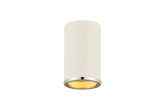 Z-Lite - 2303F1-MW-CH - One Light Flush Mount - Arlo - Matte White + Chrome