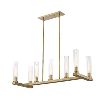 Z-Lite - 3031-7L-RB - Seven Light Linear Chandelier - Beau - Rubbed Brass Z-Lite - 3031-7L-RB - Seven Light Linear Chandelier - Beau - Rubbed Brass