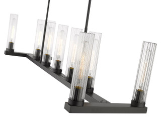 Beau Nine Light Linear Chandelier (3031-9L-BRZ)
