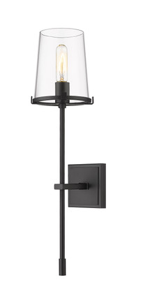 Z-Lite - 3032-1S-MB - One Light Wall Sconce - Callista - Matte Black