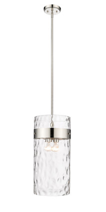 Z-Lite - 3035P12-PN - Four Light Pendant - Fontaine - Polished Nickel Z-Lite - 3035P12-PN - Four Light Pendant - Fontaine - Polished Nickel