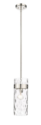 Z-Lite - 3035P6-PN - One Light Pendant - Fontaine - Polished Nickel