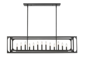 Easton 13 Light Linear Chandelier (3038-13L-MB) Easton 13 Light Linear Chandelier (3038-13L-MB)