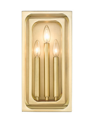 Easton Three Light Wall Sconce (3038-3S-RB)