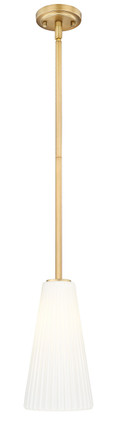 Z-Lite - 3043P7-ROD-MGLD - One Light Pendant - Farrell - Modern Gold