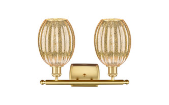 Ballston Two Light Bath Vanity (516-2W-SN-G459-6ME)