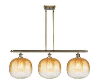 Innovations - 516-3I-AB-G481-10AM - Three Light Island Pendant - Ballston - Antique Brass
