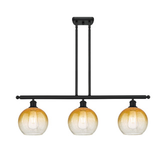 Innovations - 516-3I-BK-G483-8AM - Three Light Island Pendant - Ballston - Matte Black