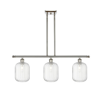 Innovations - 516-3I-PN-G460-7CL - Three Light Island Pendant - Ballston - Polished Nickel