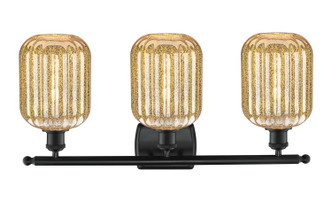 Ballston Three Light Bath Vanity (516-3W-BK-G460-7ME)