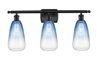 Innovations - 516-3W-BK-G480-6SB - Three Light Bath Vanity - Ballston - Matte Black