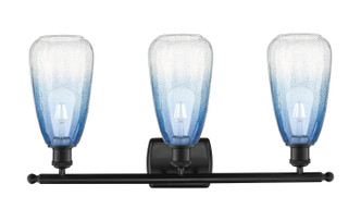 Ballston Three Light Bath Vanity (516-3W-BK-G480-6SB)
