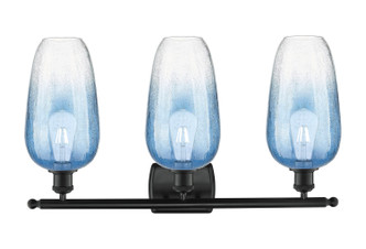 Ballston Three Light Bath Vanity (516-3W-BK-G484-7SB)