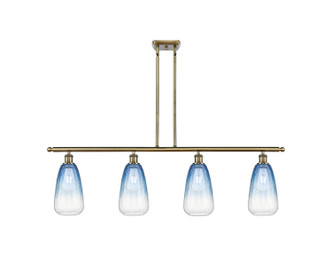 Innovations - 516-4I-AB-G480-6SB - Four Light Island Pendant - Ballston - Antique Brass