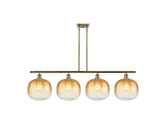 Innovations - 516-4I-AB-G481-10AM - Four Light Island Pendant - Ballston - Antique Brass