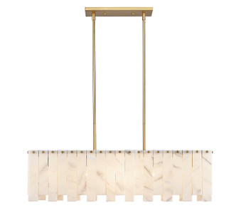 Viviana Five Light Linear Chandelier (345-40L-RB) Viviana Five Light Linear Chandelier (345-40L-RB)
