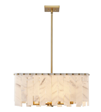 Viviana Eight Light Chandelier (345P26-RB)