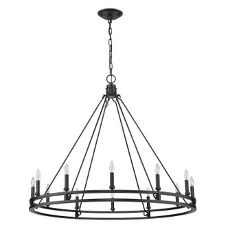 Dennison 12 Light Chandelier (4005-12MB)