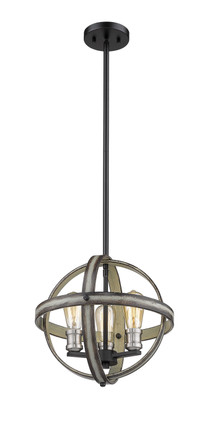 Kirkland Three Light Pendant (472B14-ABB)