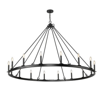 Barclay 16 Light Chandelier (482R-16MB)