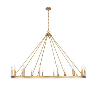 Barclay 16 Light Chandelier (482R-16RB)