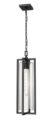Z-Lite - 5013CHB-BK - One Light Outdoor Chain Mount Ceiling Fixture - Aura - Black