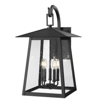 Z-Lite - 5015XL-BK - Five Light Outdoor Wall Light - Rainer - Black