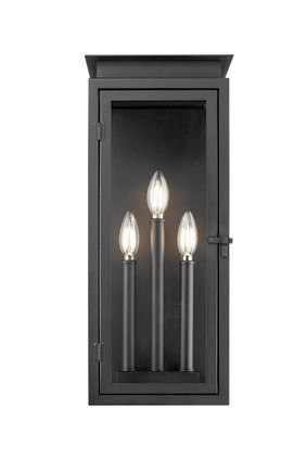 Nova Three Light Outdoor Wall Light (5018M-BK) Nova Three Light Outdoor Wall Light (5018M-BK)
