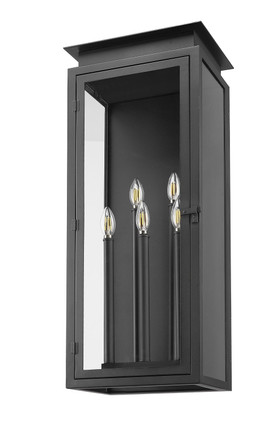 Nova Five Light Outdoor Wall Light (5018XL-BK)