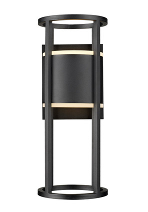 Luca LED Outdoor Wall Mount (517M-BK-LED)