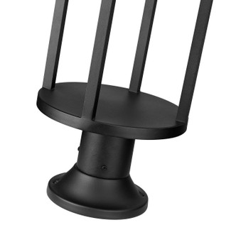 Luca LED Outdoor Pier Mounted Fixture (517PHM-553PM-BK-LED) Luca LED Outdoor Pier Mounted Fixture (517PHM-553PM-BK-LED)