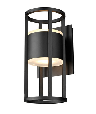 Luca LED Outdoor Wall Mount (517S-BK-LED)