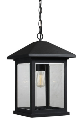 Z-Lite - 531CHB-BK - One Light Outdoor Chain Mount Ceiling Fixture - Portland - Black
