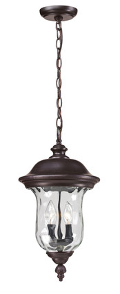 Z-Lite - 533CHM-RBRZ - Two Light Outdoor Chain Mount Ceiling Fixture - Armstrong - Bronze