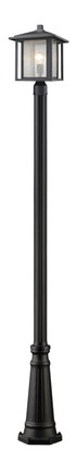 Z-Lite - 554PHB-519P-BK - One Light Outdoor Post Mounted Fixture - Aspen - Black