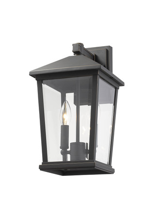 Beacon Two Light Outdoor Wall Sconce (568M-ORB)